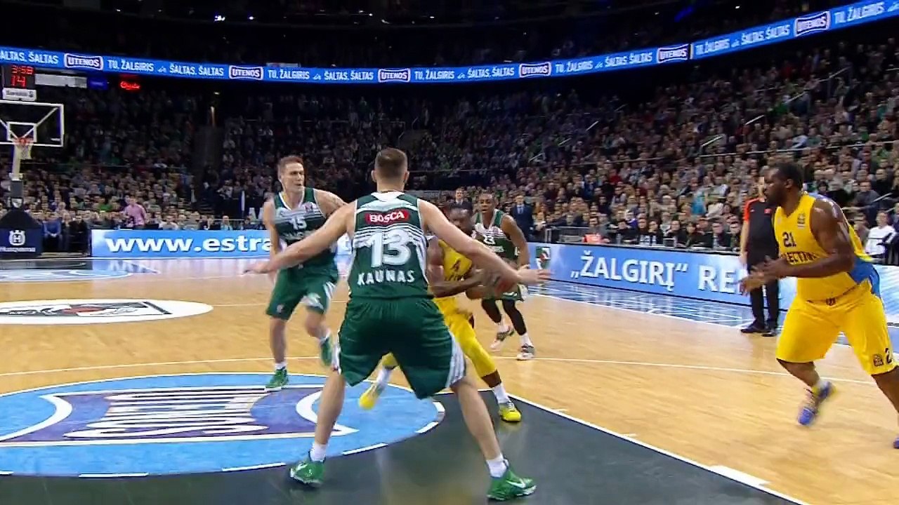 Highlights: Zalgiris Kaunas-Maccabi Electra Tel Aviv