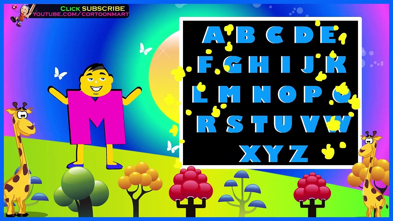 ABC Song - ABC Songs for Children - Alphabet Songs Videos! - e BOX - Cortoonmart - abc audio songs