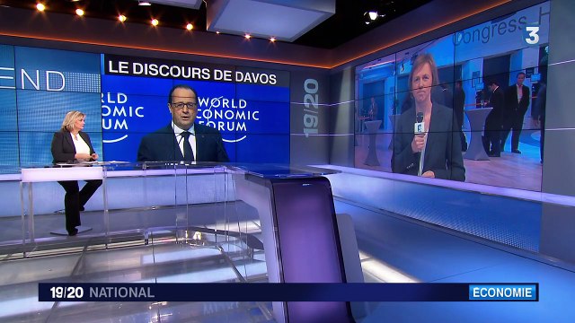 François Hollande à Davos : J'appelle le système financier à couper les sources d'alimentation du terrorisme