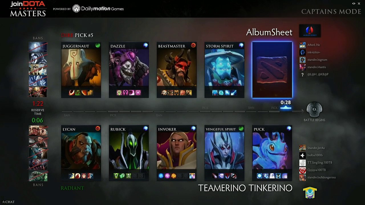 Team Tinker vs AS Game 2 - joinDOTA Masters @TobiWanDOTA @DurkaDOTA
