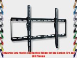 Abacus24-7 TV Wall Mount Bracket [Tilt Adjustable Low Profile] for Large Flat Screen LED LCD