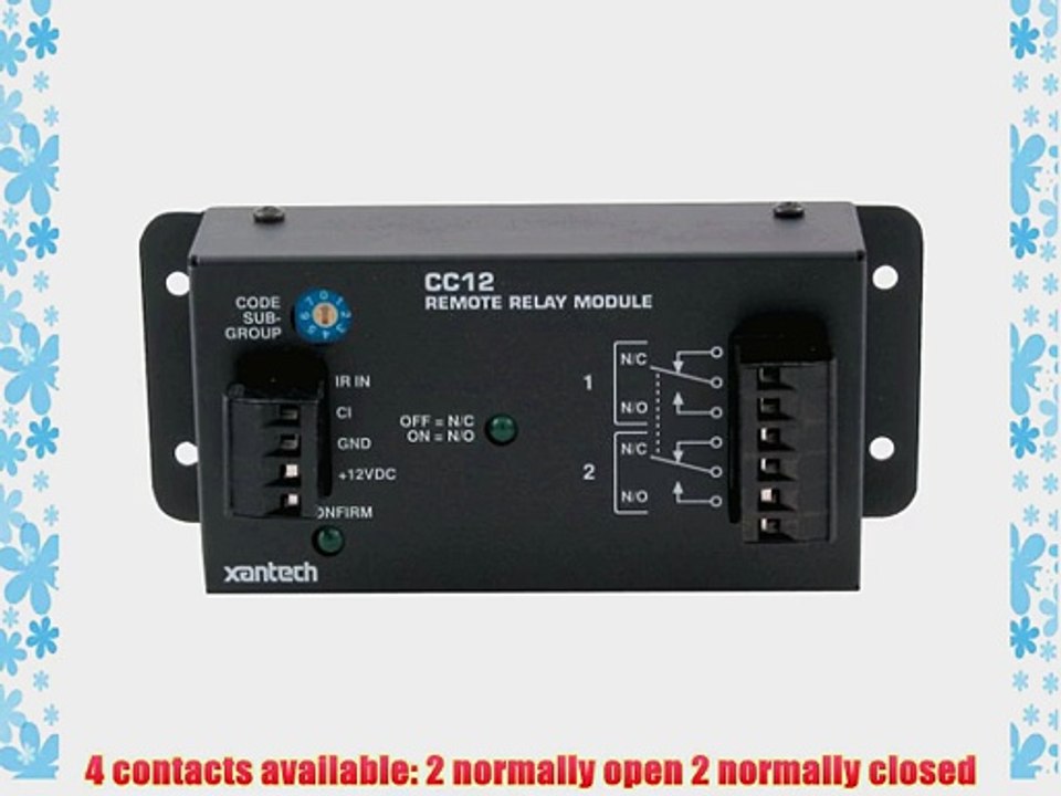 XANTECH CC12 Remote Relay Module