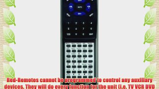SONY Replacement Remote Control for RDRGX255 RDRGX355 RMTD244A RMTD243A 988511140