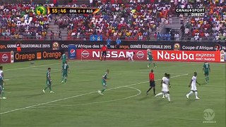 Ghana 1-0 Algérie - 1er mi-temps ( Coupe d'Afrique 2015) Canal+