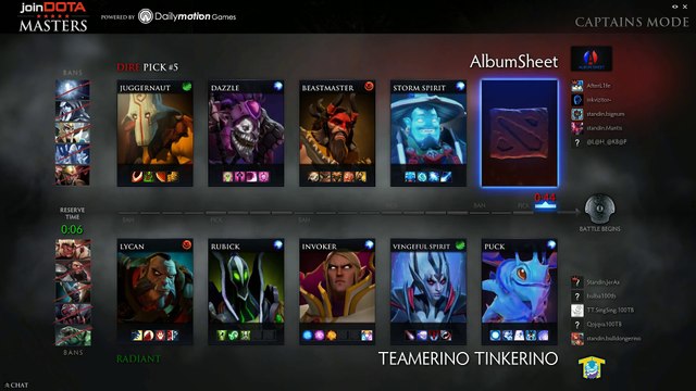 [Russian] joinDOTA Masters XV - TT vs AS G2