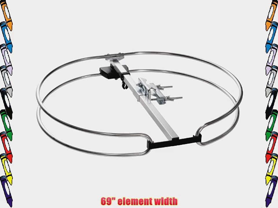 Antennas Direct FM360 FM Antenna with Circular Folded Element Design