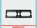 Fixed TV Wall Mount Bracket for Most 32- 50 LCD LED Plasma TV Flat Screenfor VESA up to 650