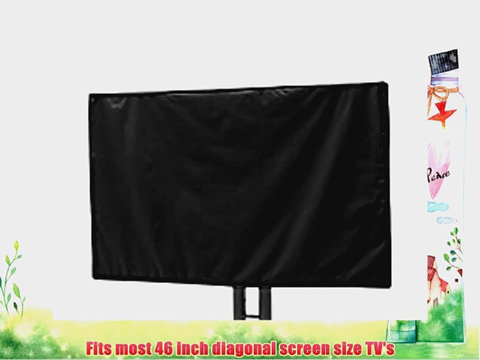 46 Inch Outdoor TV Cover (Front Half Cover) - 13 sizes available