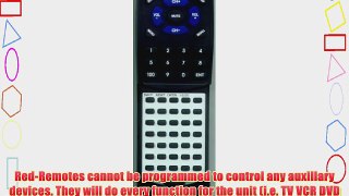 SANYO Replacement Remote Control for FXTG GREY 6450656910 DS13204 DS27214