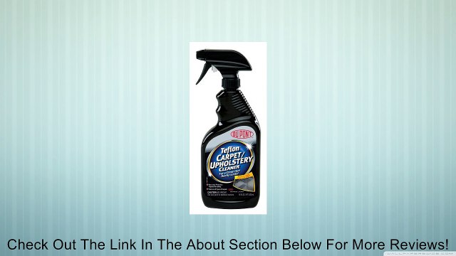 DuPont Teflon Carpet & Upholstery Cleaner 16 oz Review