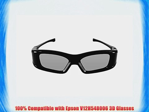 Compatible Epson V12H548006 3D Glasses by Quantum 3D (N11)