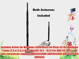 Alfa AWUS036H 1000mW 1W 802.11b/g High Gain USB Wireless Long-Range WiFi network Adapter with