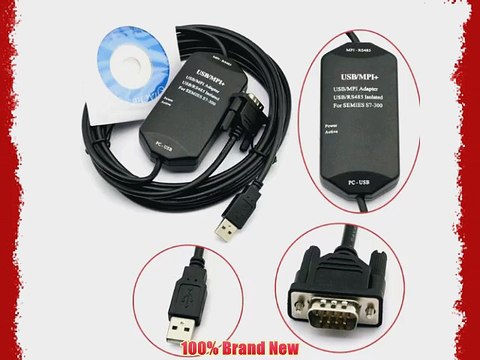 New USB-MPI Optical Isolated PLC Cable USB to RS485 adapter for Siemens S7-300 /400