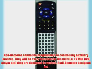 TECHNICS Replacement Remote Control for SUG50 RAKSA301P SAGX300 SAGX100 SAGX100P