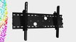 Black Tilting Wall Mount Bracket for Panasonic TH-42PX600U Plasma 42 inch HDTV TV
