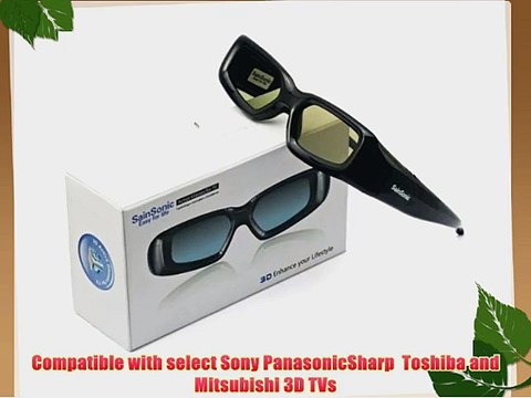 Universal 3D Infrared Active Shutter Glasses For Sony Bravia 3D HDTVs