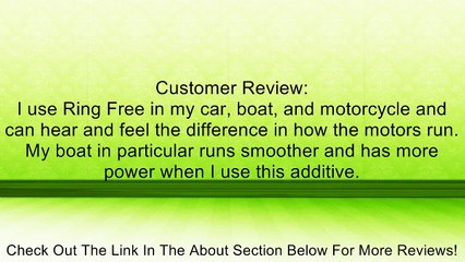 Yamaha Yamalube Ring Free Plus Fuel Additive ACC-RNGFR-PL-12 Review