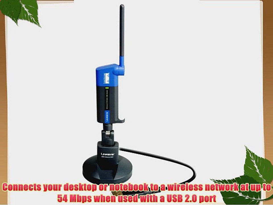 Cisco-Linksys Wireless-G Portable USB Adapter ( WUSB54GP-BP )