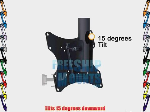 Adjustable Ceiling Tv Mount Bracket 37 40 42 46 47 50 55 60 70 Tilt for Flat Vaulted or Tilted
