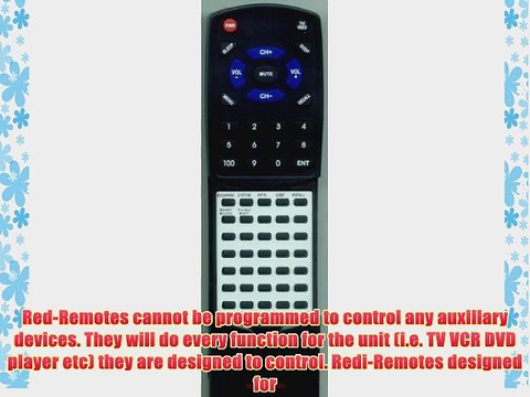 MAGNAVOX Replacement Remote Control for 27MS345S 27MS343S 996500015582