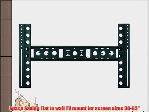 AVF EL800B-A Flat to Wall TV Mount for 30-Inch to 65-Inch Screens (Black)
