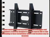 PDR Mounts PDR2337F Fixed Wall Mount for 23 to 37 Displays (Black)