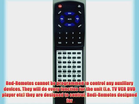 SONY Replacement Remote Control for 141861411 RMSCEX1 CMTEX1 HCDEX1