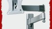 VideoSecu Articulating Monitor TV Wall Mount for 15 - 27 display with VESA 75x75 100x100--Extends
