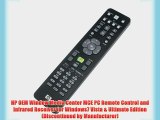 HP OEM Window Media Center MCE PC Remote Control and Infrared Receiver for Windows7 Vista