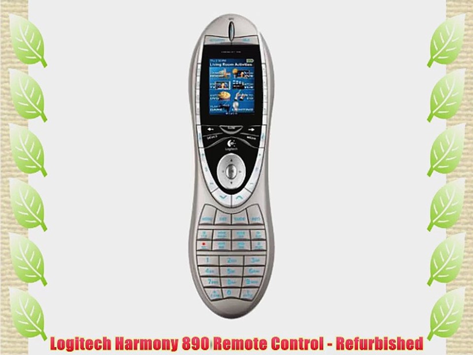 Logitech Harmony 890 Remote Control - Refurbished