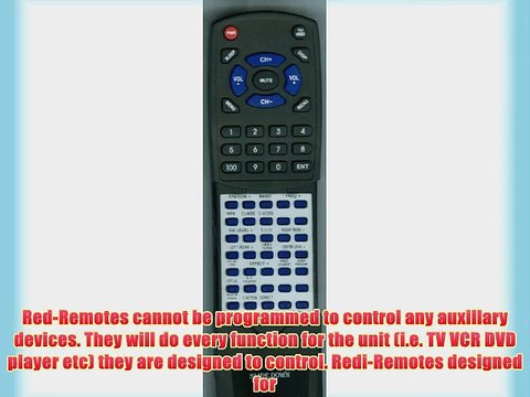 PIONEER Replacement Remote Control for HTP302 VSXD457 AXD7156 CUVSX126