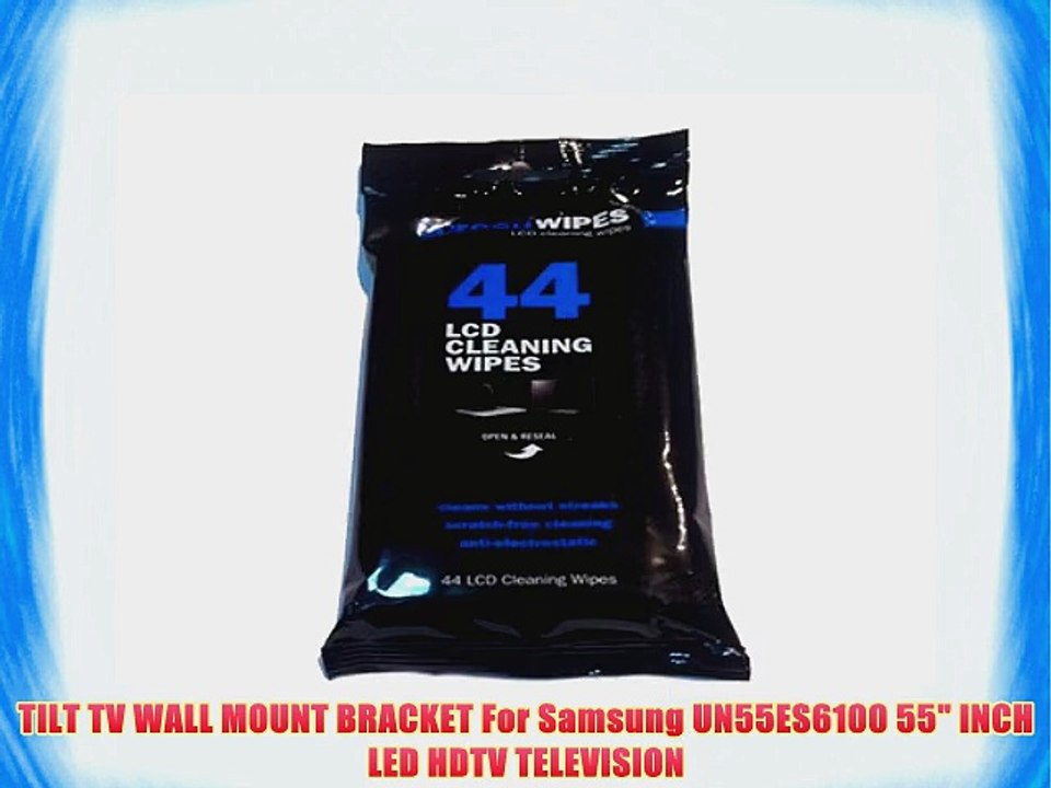 TILT TV WALL MOUNT BRACKET For Samsung UN55ES6100 55 INCH LED HDTV TELEVISION