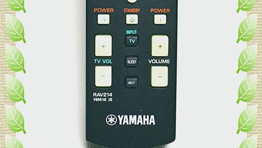 Yamaha RAV214 Part V6941100 US Remote Control for Models HTR-5460 RX