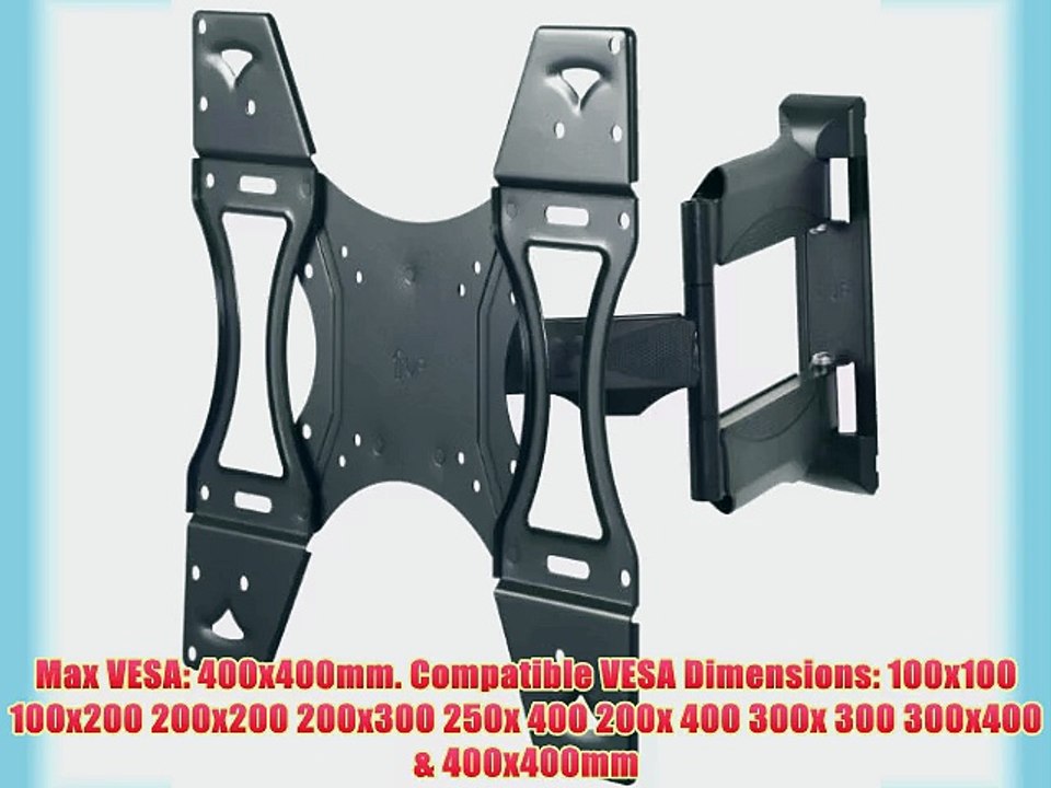 VonHaus TV Wall Mount Bracket NEW ULTRA-SLIM DESIGN for 26 - 55 inch LCD LED