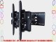 2xhome - Universal LCD LED TV Wall Mount Bracket Full Motion Swing Out Tilt 15 degrees Up and