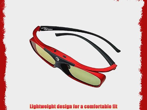 Optoma ZD302 DLP Link Active Shutter 3D Glasses