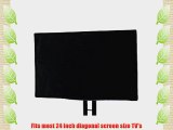 24 Inch Outdoor TV Cover (Front Half Cover) - 13 sizes available