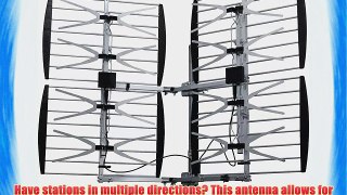 Xtreme Signal 8-Bay VHF/UHF HDTV Antenna (Silver/Black) (HDB8X)