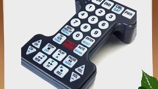 Handicapped Remote Control replaces up to 4 standard remotes and can be used with any combination