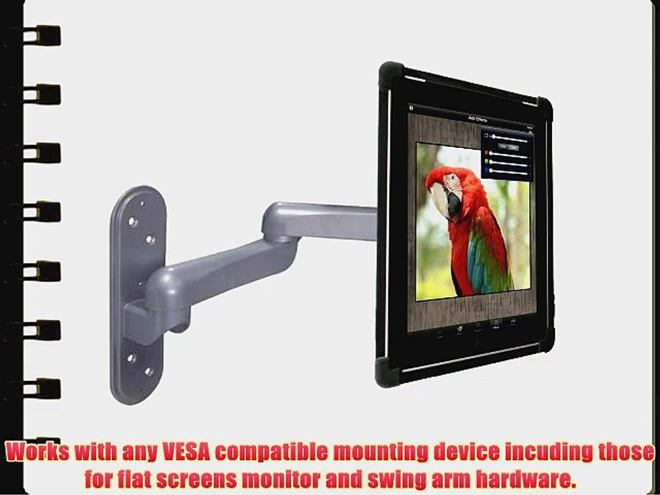 iMount Systems ALL METAL VESA 100 Mount Accessory for the Apple iPad 2 3 and 4 (Swing Arm NOT