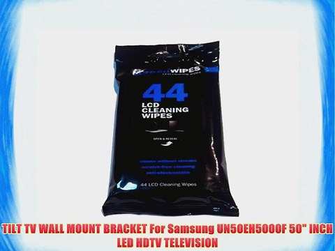 TILT TV WALL MOUNT BRACKET For Samsung UN50EH5000F 50 INCH LED HDTV TELEVISION