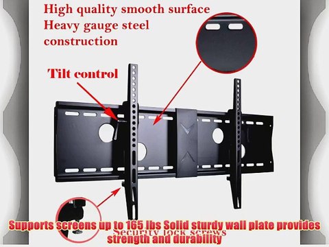 VideoSecu Tilt TV Wall Mount Bracket for Most 37- 70 LCD LED Plasma TV Flat Screen with VESA