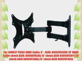 Yes4All Full Motion Swing Out Tilt and Swivel Articulating Arm LCD LED Plasma TV Wall Mount