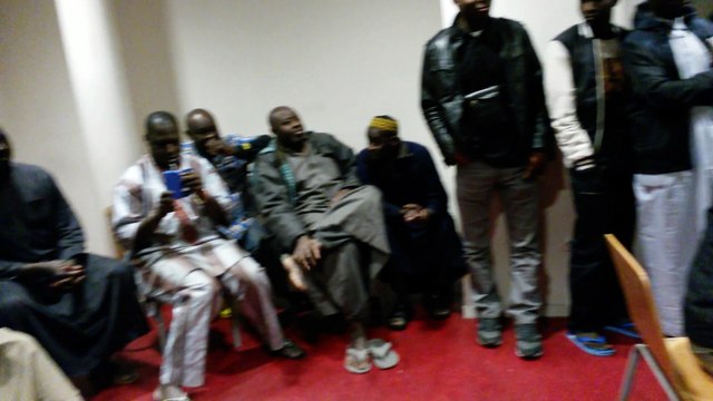 Proclamation des résultats du vote pour élire les délégués des résidents du foyer Bachir-Souni à Saint-Denis