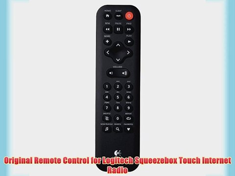 Original Remote Control for Logitech Squeezebox Touch Internet Radio