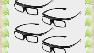 True Depth 3D? Firestorm BT Glasses for Bluetooth Samsung 3D TVs (2011-2013 and Beyond) 4 Pairs!