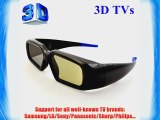 ATC Ultra Lightweight Active Shutter Rechargeable 3D Glasses For Sony 3DTV's SONY KDL-46NX710