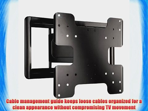 Sanus VMF308-B1 8 incheses Super Slim Full-motion Mount for 26-47 inches Tv's