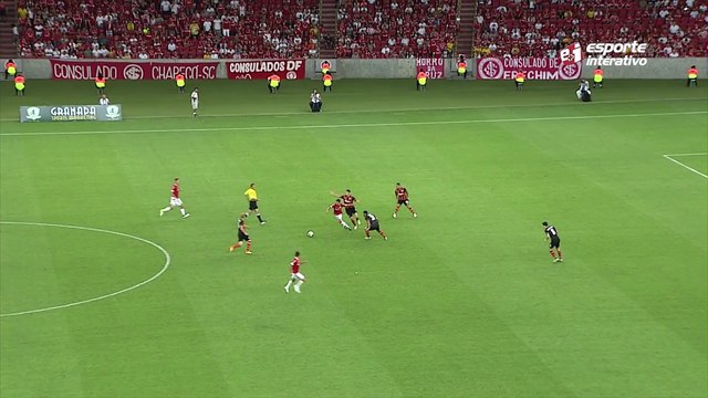 Alex perde gol que poderia dar o empate ao Inter no último minuto!