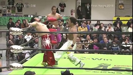 Taiji Ishimori & Atsushi Kotoge vs. Junji Tanaka & Nozomi Kubo (NOAH)